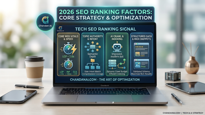 Technical SEO in 2026: Core Ranking Factors